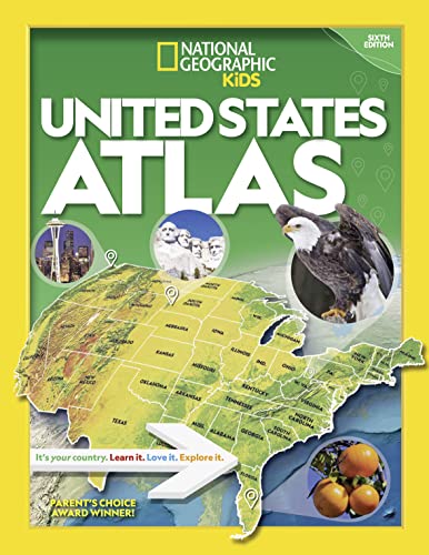 Stock image for National Geographic Kids U.S. Atlas 2020, 6th Edition for sale by Lakeside Books