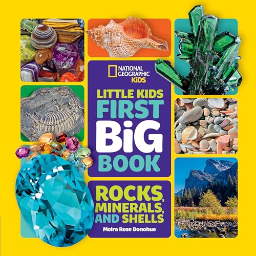 Beispielbild fr National Geographic Little Kids First Big Book of Rocks, Minerals and Shells zum Verkauf von Better World Books