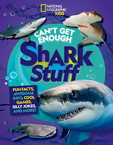 Beispielbild fr Can't Get Enough Shark Stuff : Fun Facts, Awesome Info, Cool Games, Silly Jokes, and More! zum Verkauf von Better World Books
