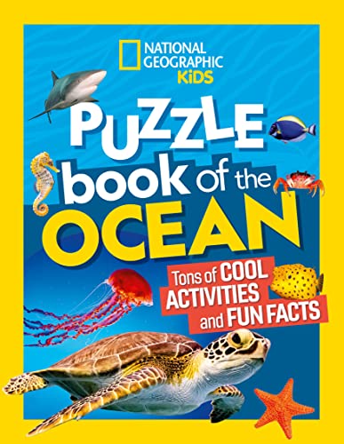 9781426373206: National Geographic Kids Puzzle Book of the Ocean: Tons of Cool Activities and Fun Facts