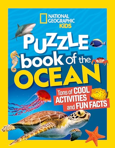 9781426373206: National Geographic Kids Puzzle Book of the Ocean: Tons of Cool Activities and Fun Facts