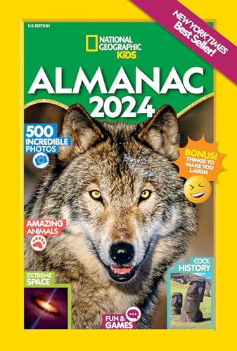 Imagen de archivo de National Geographic Kids Almanac 2024 (Us Edition) a la venta por ThriftBooks-Dallas