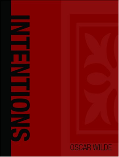 Intentions (Large Print Edition) (9781426401923) by Wilde, Oscar