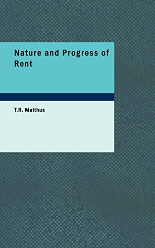 Beispielbild fr Nature and Progress of Rent zum Verkauf von WorldofBooks