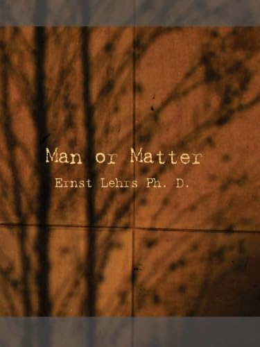 Imagen de archivo de Man or Matter (Large Print Edition) a la venta por Revaluation Books