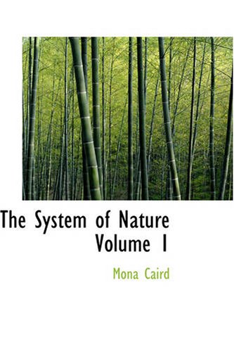Imagen de archivo de The System of Nature, Volume 1 a la venta por HPB-Red