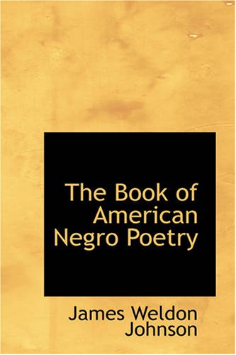 9781426457555: The Book of American Negro Poetry