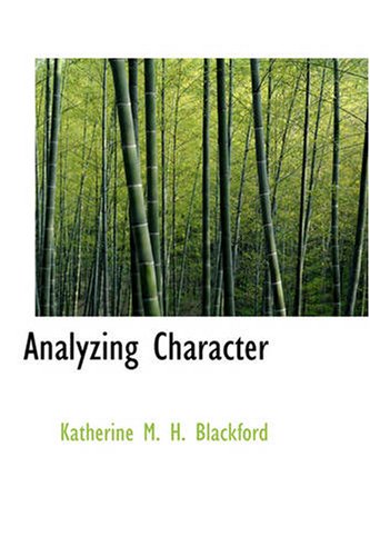 Stock image for Analyzing Character for sale by Revaluation Books