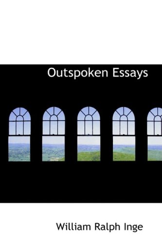 Outspoken Essays (9781426484827) by Inge, William Ralph