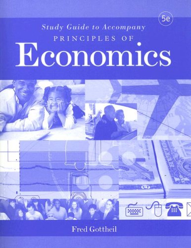 9781426628665: Study Guide to accompany Principles of Economics