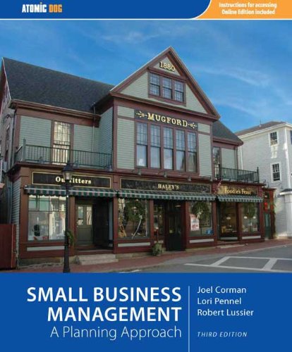 Stock image for Small Business Management : A Planning Approach for sale by Better World Books