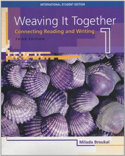 Stock image for ISE WEAVING IT TOGETHER 1 for sale by More Than Words