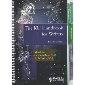 Stock image for The KU Handbook for Writers for sale by BookHolders