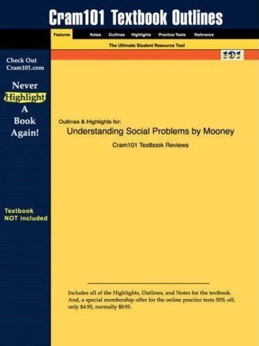 Understanding Social Problems, 6th Edition (9781426642913) by Linda A. Mooney; David Knox; Caroline Schacht