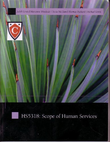 Imagen de archivo de Scope of Human Services a la venta por Better World Books