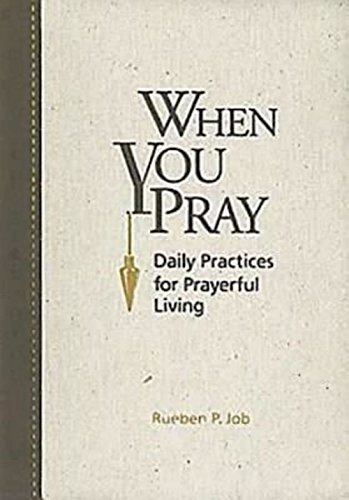 Imagen de archivo de When You Pray: Daily Practices for Prayerful Living a la venta por Gulf Coast Books