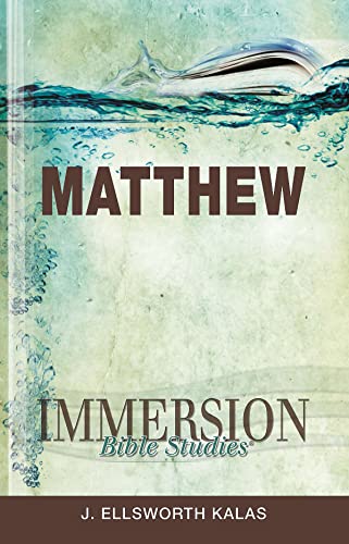 Imagen de archivo de Immersion Bible Studies: Matthew a la venta por SecondSale