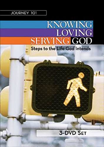 Stock image for Journey 101: 3-DVD Set: Knowing God, Loving God, Serving God: Steps to the Life God Intends for sale by HPB-Diamond