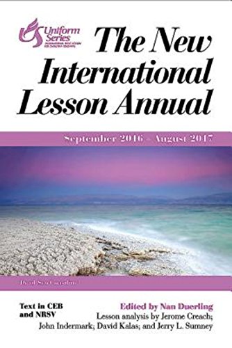 Imagen de archivo de The New International Lesson Annual 2016-2017 : September 2016 - August 2017 a la venta por Better World Books