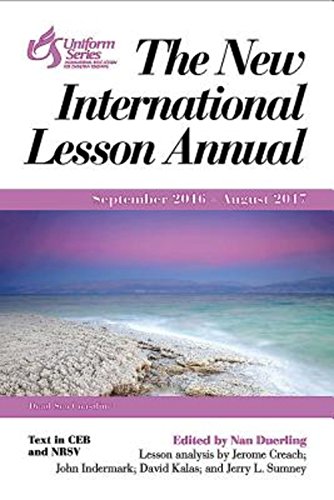 9781426796814: The New International Lesson Annual 2016-2017: September - August