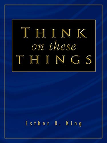 Imagen de archivo de Think on these Things a la venta por Books Unplugged