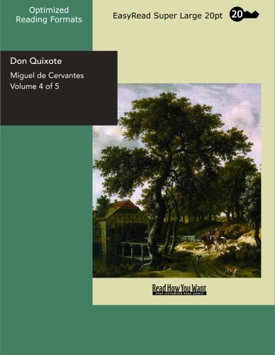 Don Quixote: EasyRead Super Large 20pt Edition (9781427004536) by Cervantes Saavedra, Miguel De