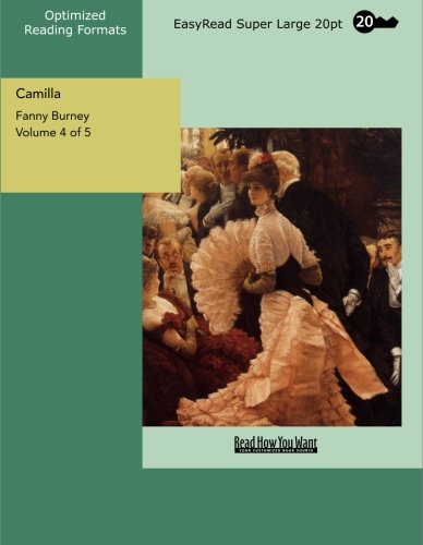 Camilla: A Picture of Youth: Easyread Super Large 20pt Edition (9781427005106) by Burney, Fanny