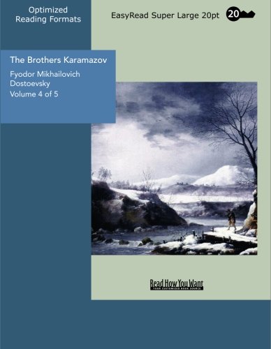 The Brothers Karamazov: Easyread Super Large 20pt Edition (9781427005960) by Dostoyevsky, Fyodor