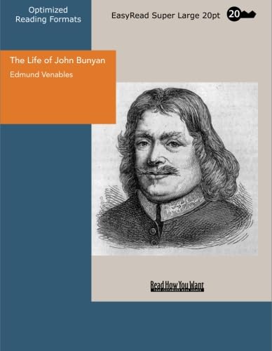 Stock image for The Life of John Bunyan: Easyread Super Large 20pt Edition for sale by Revaluation Books
