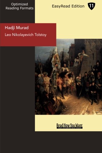 Hadji Murad: Easyread Edition (9781427020093) by Tolstoy, Leo
