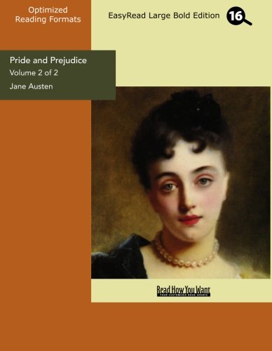 9781427029843: Pride and Prejudice (Volume 2 of 2) (EasyRead Large Bold Edition)