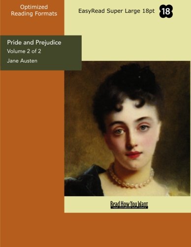 9781427031723: Pride and Prejudice (Volume 2 of 2) (EasyRead Super Large 18pt Edition)