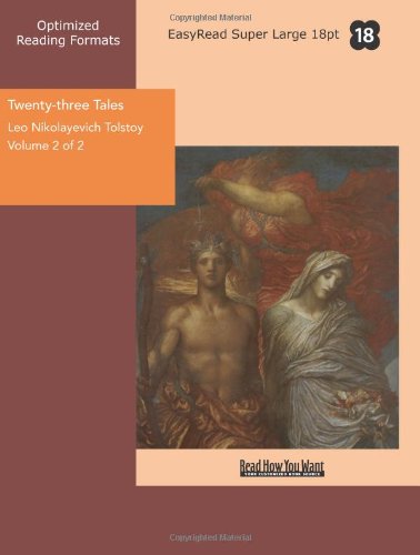 Twenty-three Tales: Easyread Super Large 18pt Edition (9781427031969) by Tolstoy, Leo