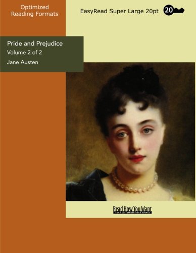 9781427036438: Pride and Prejudice (Volume 2 of 2) (EasyRead Super Large 20pt Edition)