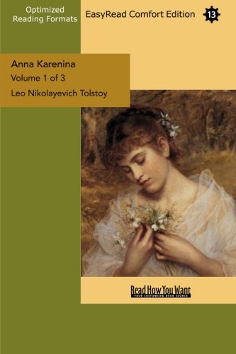 9781427044211: Anna Karenina (Volume 1 of 3) (EasyRead Comfort Edition)
