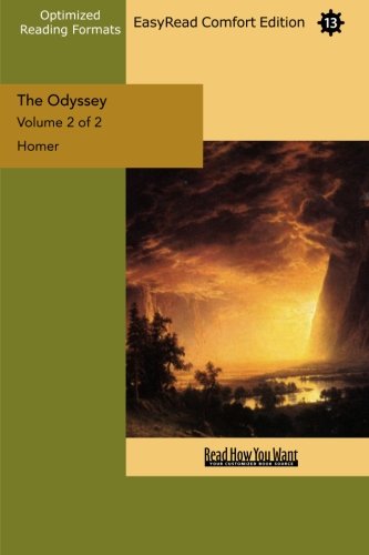 The Odyssey: Easyread Comfort Edition (9781427044921) by Homer