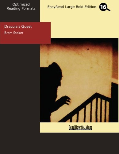 Dracula's Guest: Easyread Large Bold Edition (9781427046475) by Stoker, Bram