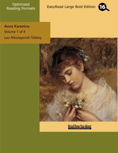 9781427046581: Anna Karenina (Volume 1 of 4) (EasyRead Large Bold Edition)