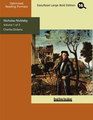 9781427046949: Nicholas Nickleby (Volume 1 of 3) (EasyRead Large Bold Edition)