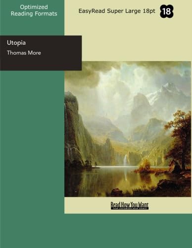 Utopia (EasyRead Super Large 18pt Edition) (9781427048127) by More, Thomas