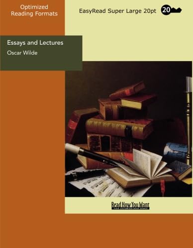 9781427054203: Essays and Lectures (EasyRead Super Large 20pt Edition)