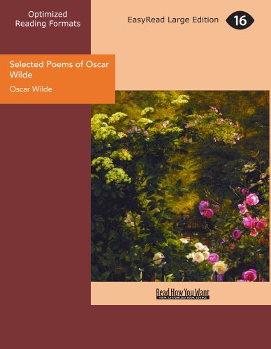 Stock image for Selected Poems of Oscar Wilde for sale by Idaho Youth Ranch Books