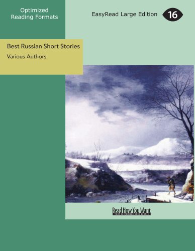 Imagen de archivo de Best Russian Short Stories (EasyRead Large Edition) a la venta por Revaluation Books