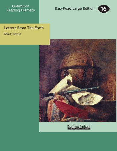 9781427081858: Letters From The Earth (EasyRead Large Edition)