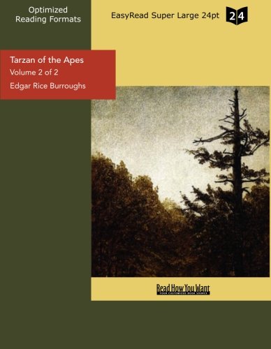 Tarzan of the Apes: Easyread Super Large 24pt Edition (9781427083531) by Burroughs, Edgar Rice