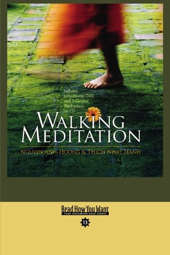 9781427085221: Walking Meditation (Easyread Comfort Edition)