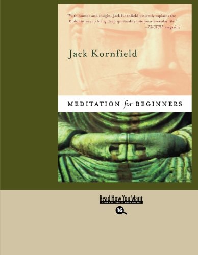 9781427085276: Meditation for Beginners: Easyread Large Bold Edition