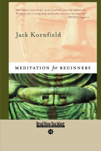 9781427085290: Meditation for Beginners: Easyread Comfort Edition