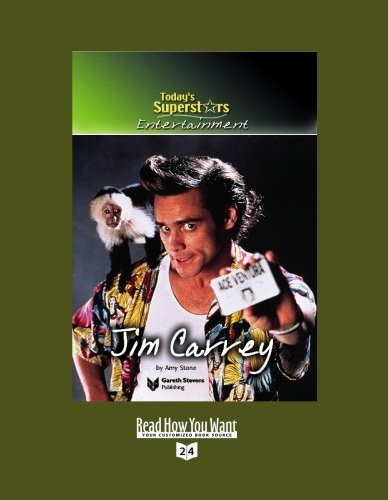 Today's Superstars Entertainment: Jim Carrey: Easyread Super Large 24pt Edition (9781427089595) by Stone, Amy