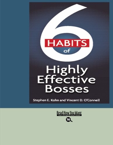 9781427090041: 6 Habits of Highly Effective Bosses (EasyRead Large Bold Edition)